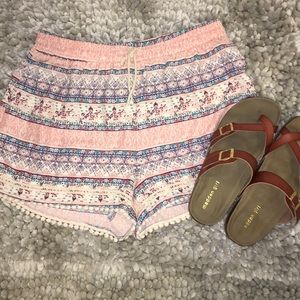 Pastel printed shorts 😍